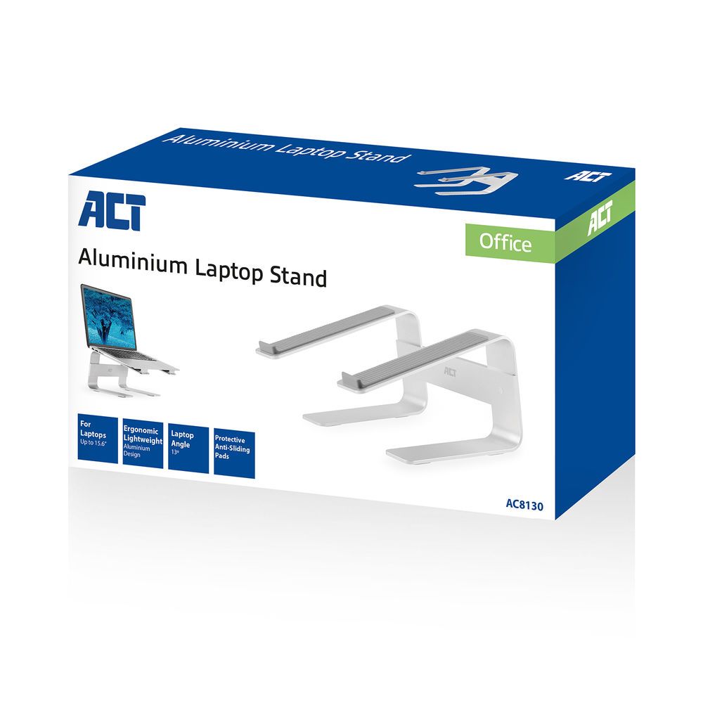 ACT AC8130 Laptop stand aluminium