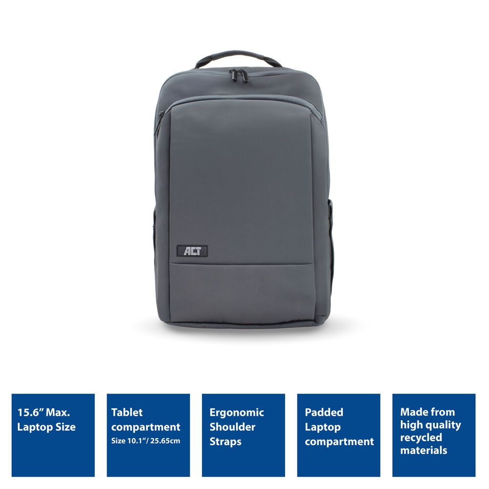 ACT AC8560 Move backpack for laptops up to 15,6” Grey