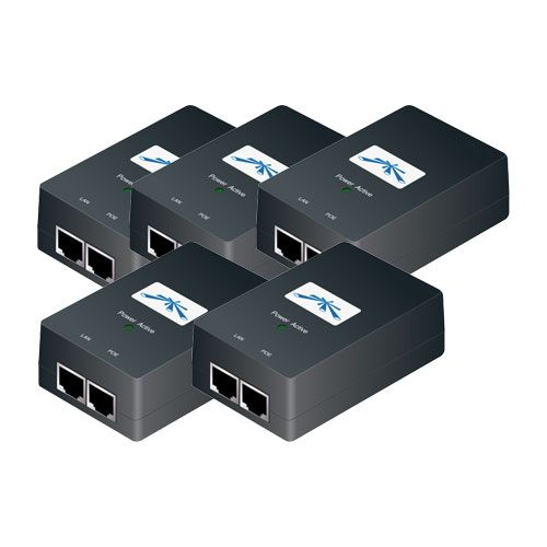 Ubiquiti POE-24-24W PoE Adapter (LAN porttal, 24V/1A) 5db