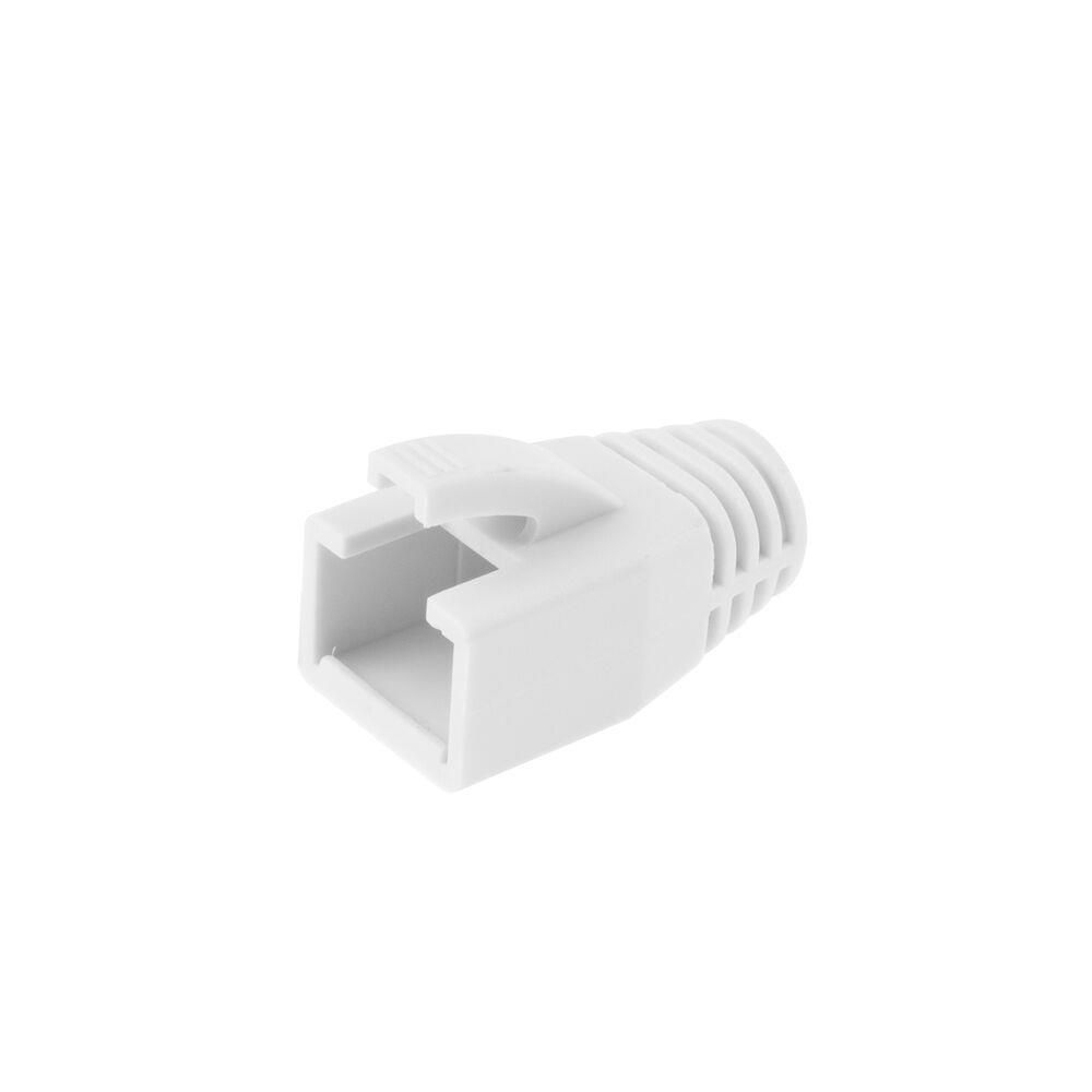 ACT RJ45 boot for 7.0 mm cable White