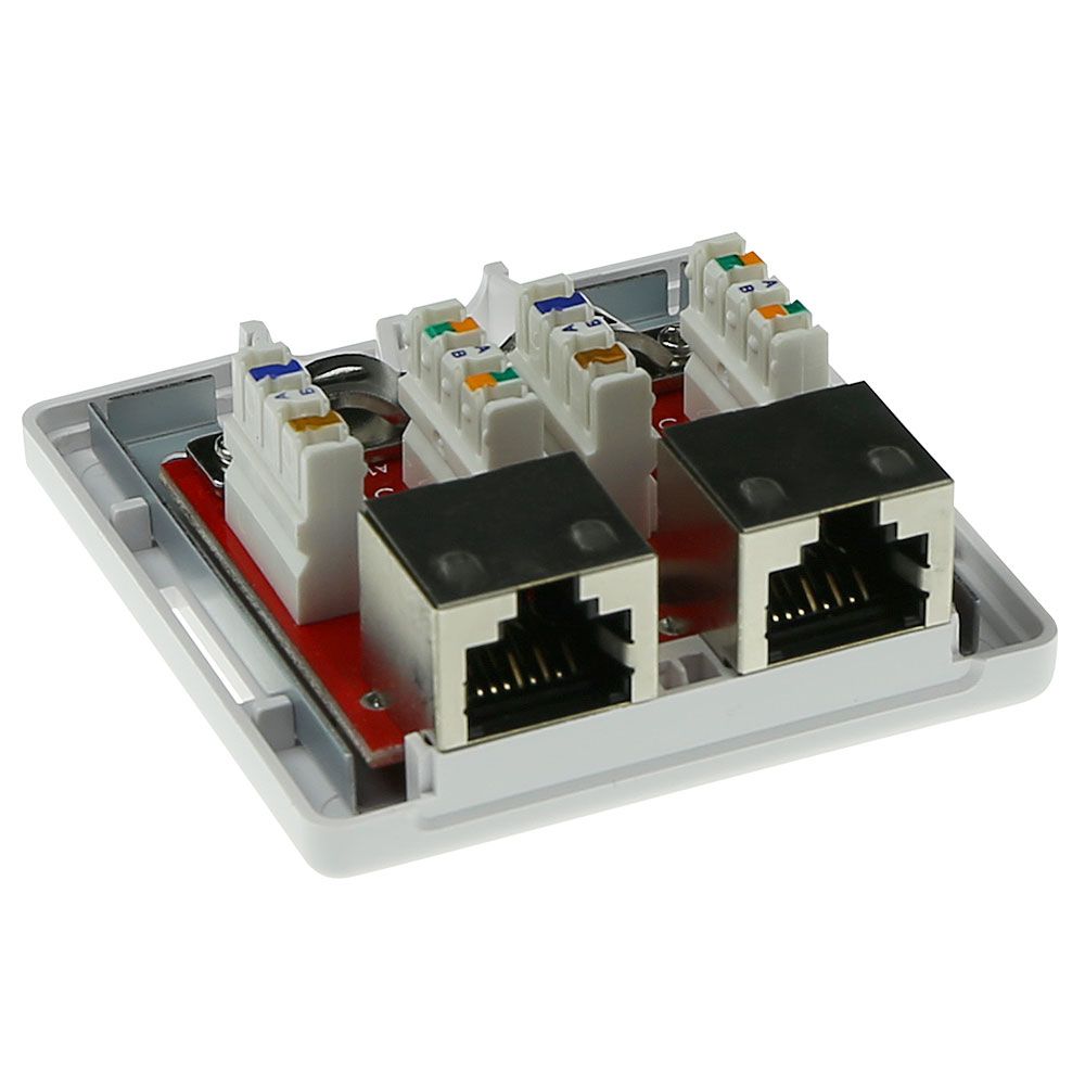 ACT Surface mounted box shielded 2 ports CAT6