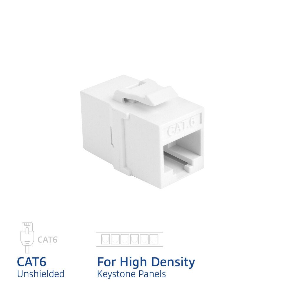 ACT Keystone Coupler RJ-45 unshielded CAT6