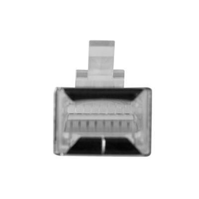 ACT RJ45 (8P/8C) shielded modulaire connector for round cable with solid conductors