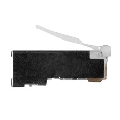 ACT RJ45 (8P/8C) shielded modulaire connector for round cable with solid conductors