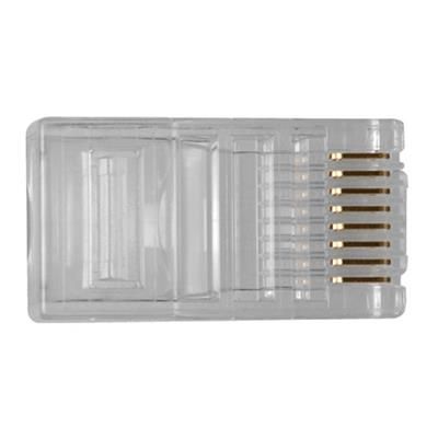 ACT RJ45 (8P/8C) modulaire connector for round cable with stranded conductors