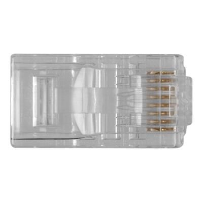 ACT RJ45 (8P/8C) modulaire connector for round cable with stranded conductors