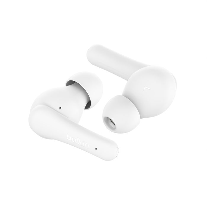 Belkin SoundForm Rhythm Bluetooth Earbuds White