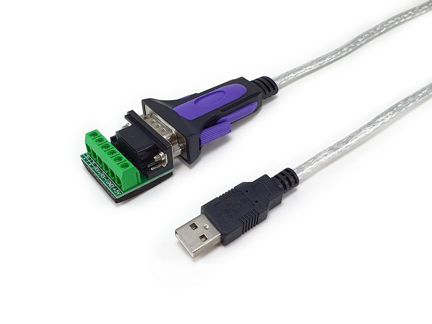 EQuip USB to RS422/RS485 Cable 1,5m Transparent