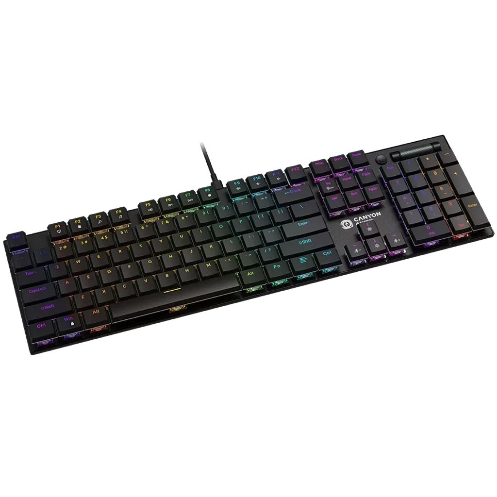 Canyon Cometstrike GK-55 Gaming Keyboard Black HU