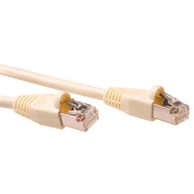 ACT CAT5e SF-UTP Patch Cable 0,5m Ivory