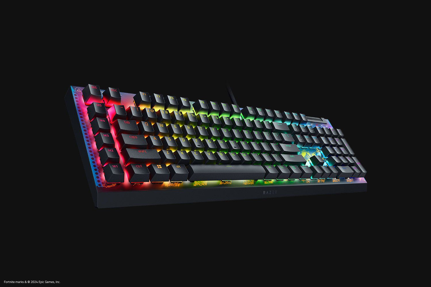 Razer BlackWidow V4 X Fortnite Edition Keyboard US