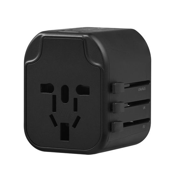 Volkano Universal Travel Charger Black