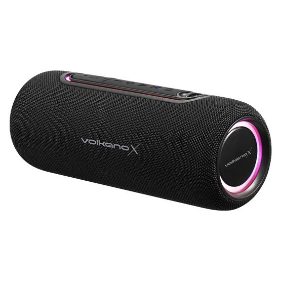 Volkano X VXS100 RGB Portable Bluetooth Speaker Black