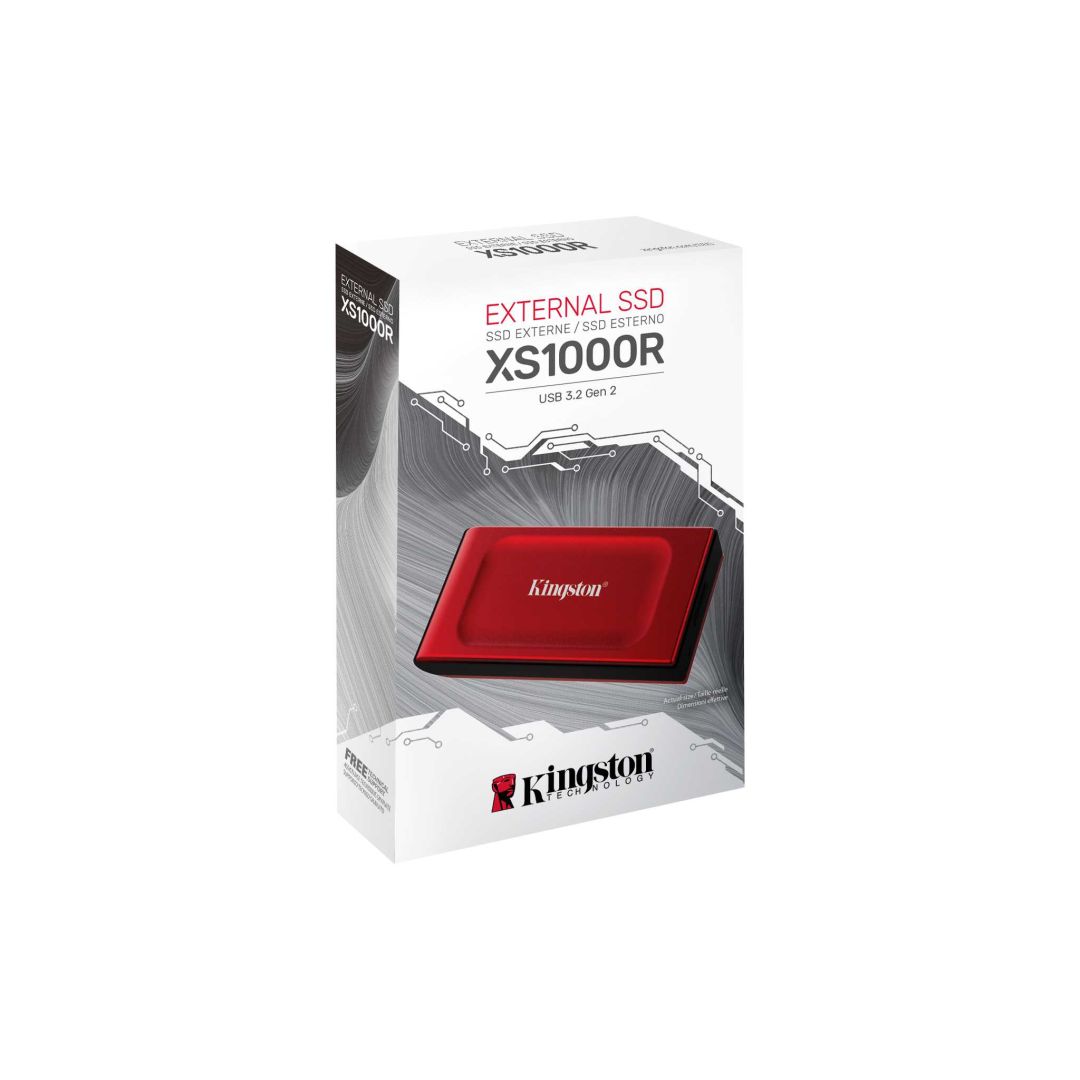 Kingston 1TB USB3.2 SX1000 Red