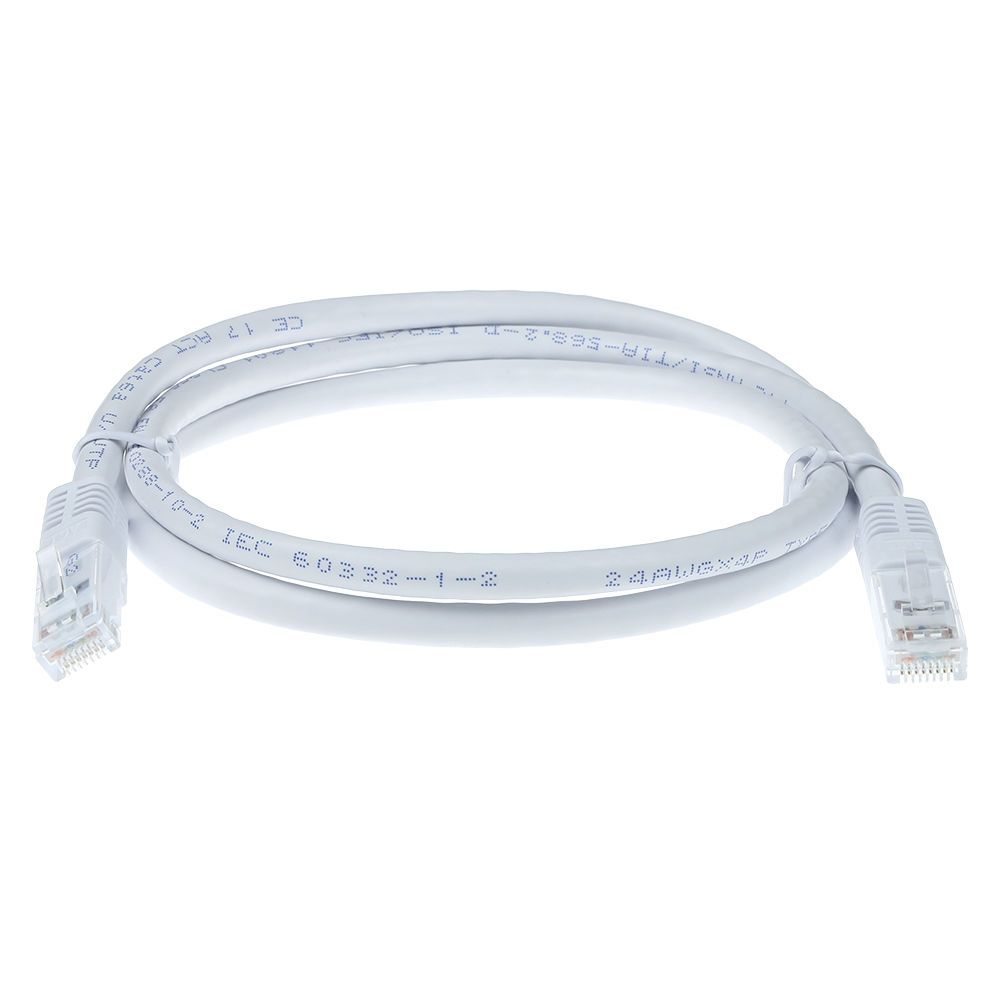 ACT CAT5e U-UTP Patch Cable 0,5m White