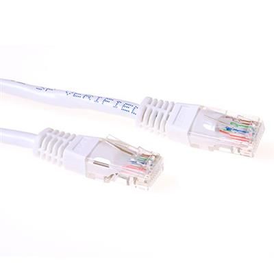 ACT CAT6 U-UTP Patch Cable 0,5m White