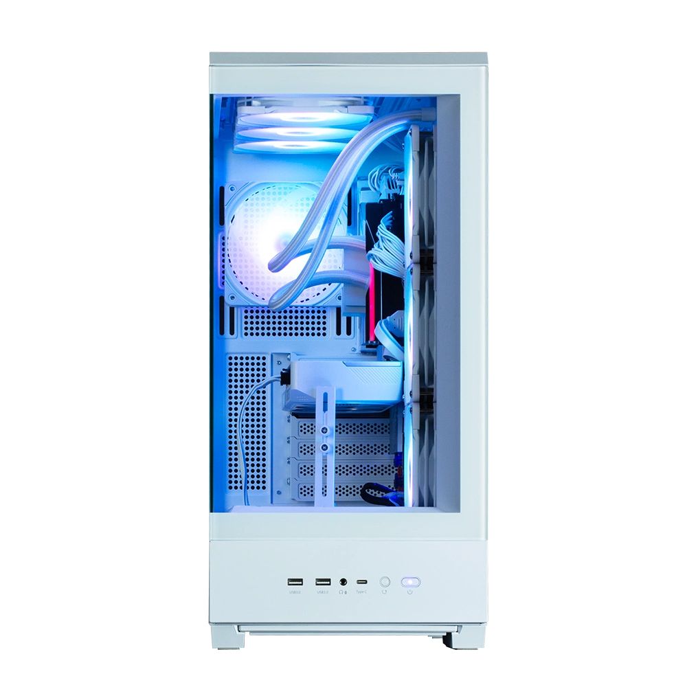 Zalman P50 Tempered Glass White