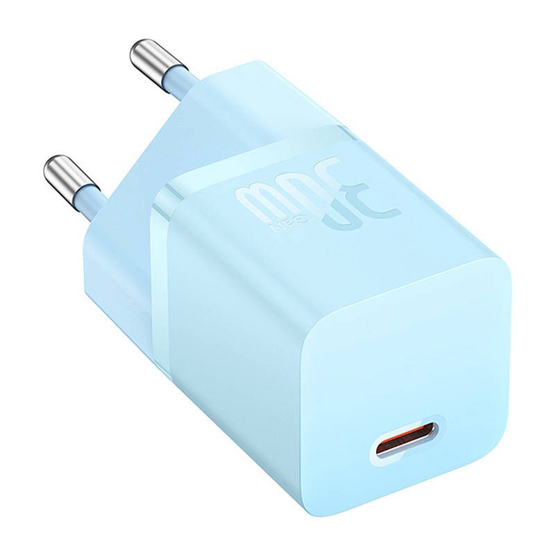 Baseus GaN5 Mini USB-C Charger Blue