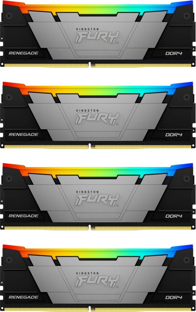 Kingston 32GB DDR4 3600MHz Kit(4x8GB) Fury Renegade RGB Black