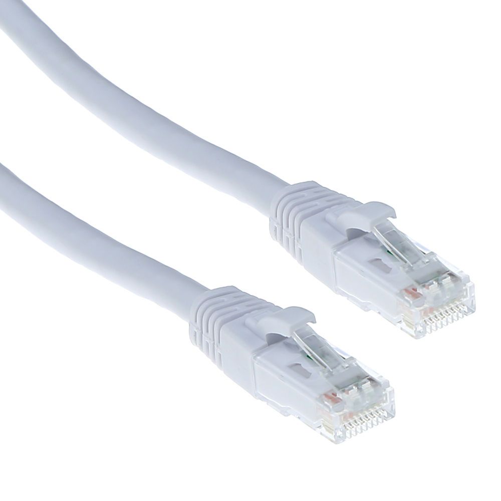 ACT CAT6A U-UTP Patch Cable 20m White