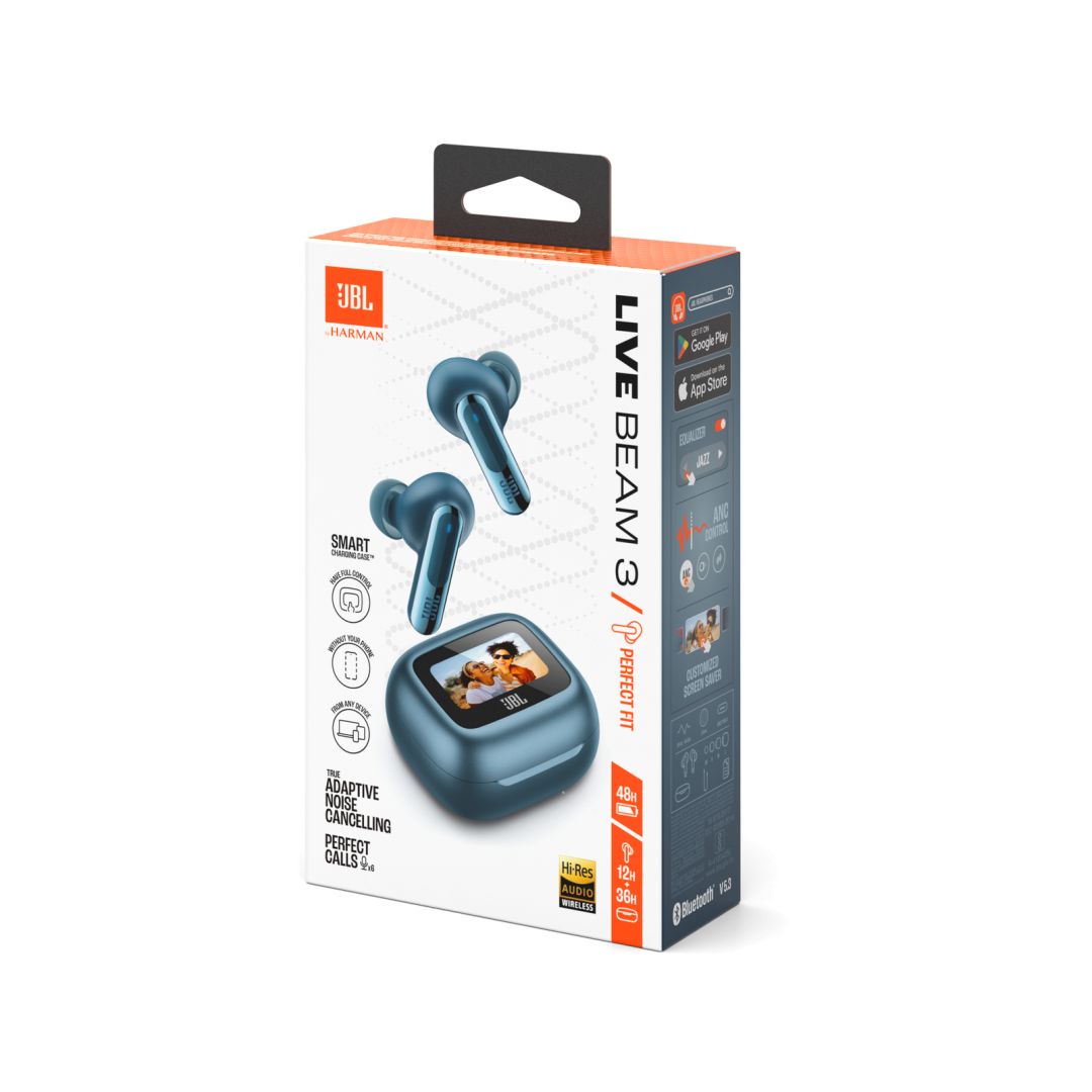 JBL Live Beam 3 Bluetooth Headset Blue