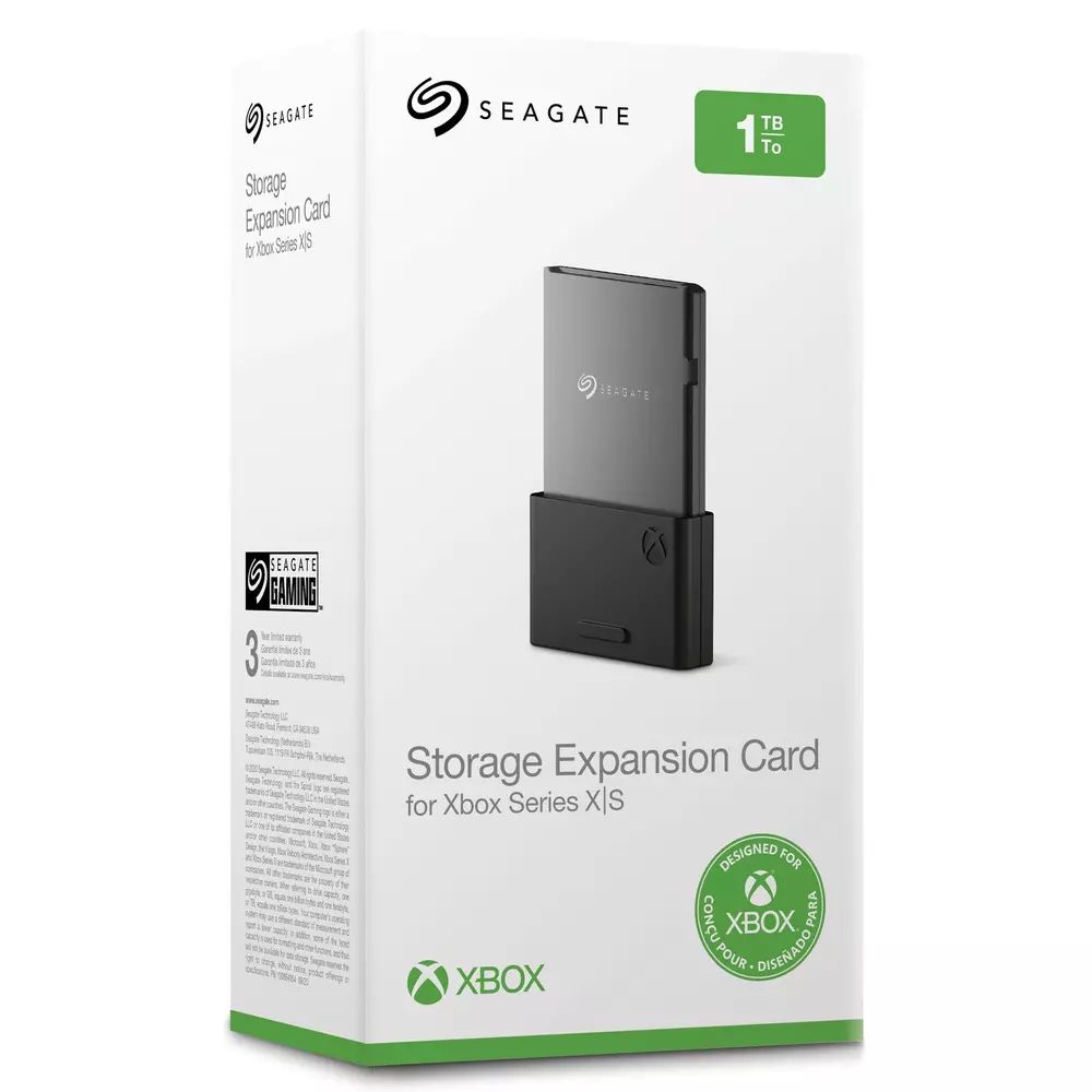 Seagate 1TB Storage Expansion Card for Xbox Series X|S Black