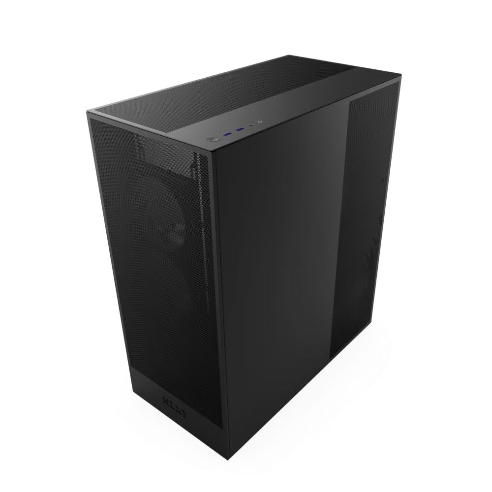 NZXT H7 Flow (2024) Tempered Glass Black