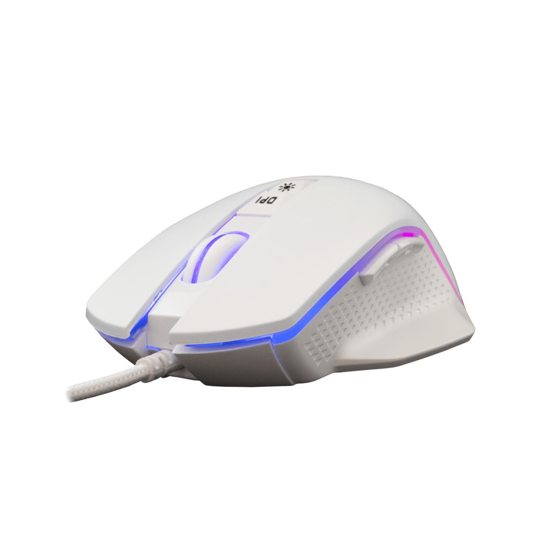 White Shark GM-5009W Gareth Gamer mouse White