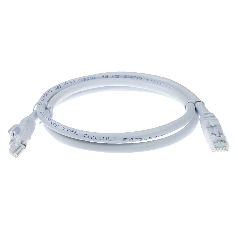 ACT CAT6A U-UTP Patch Cable 15m White