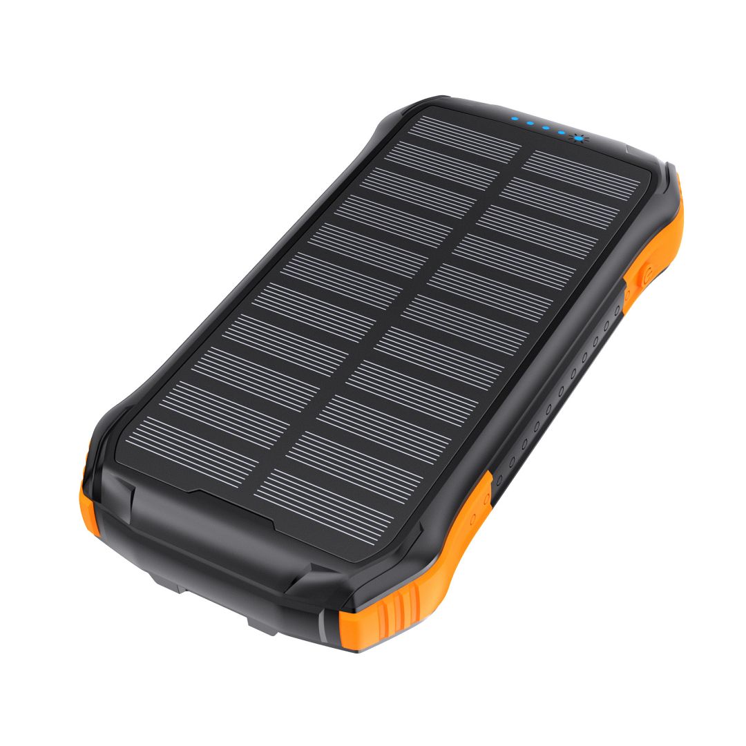 Choetech  B658 10000mAh Solar PowerBank Black/Orange