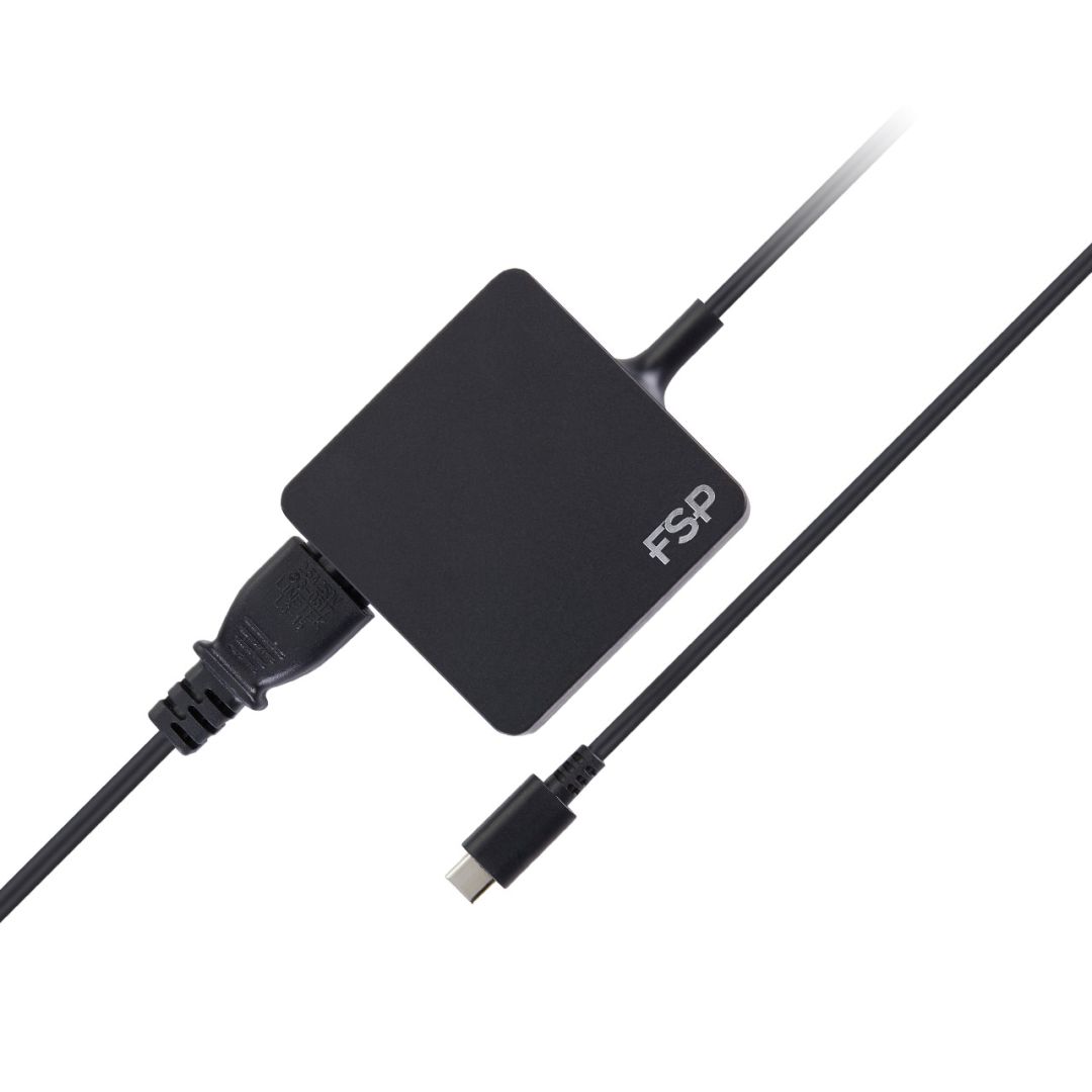 FSP NB C 65W notebook adapter Black