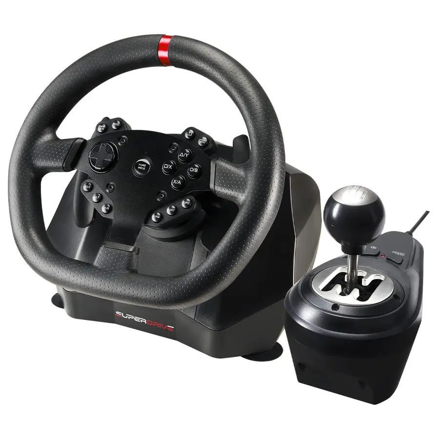 Subsonic Superdrive GS950-X Steering Wheel Black