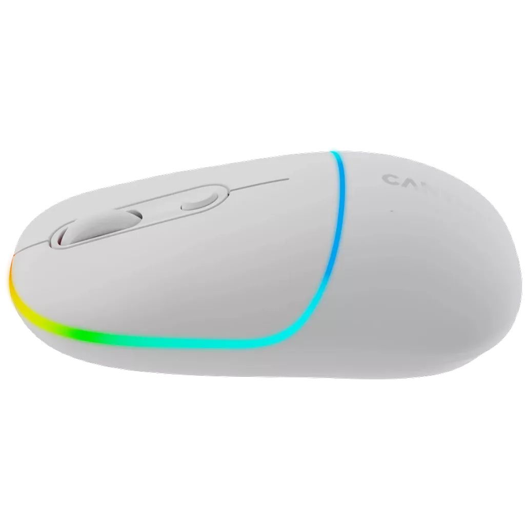 Canyon MW-22 Dual Mode Wireless Bluetooth Mouse Snow White