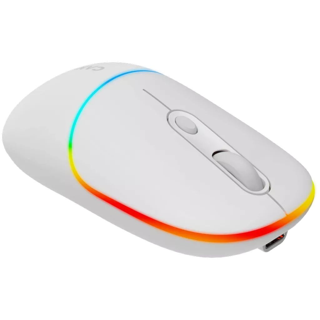 Canyon MW-22 Dual Mode Wireless Bluetooth Mouse Snow White