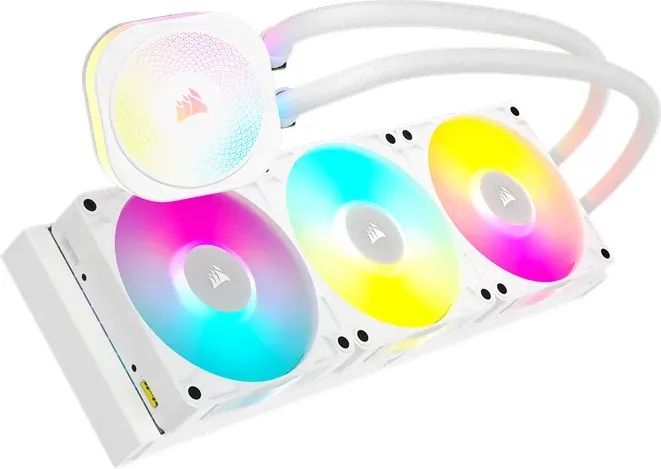 Corsair iCUE LINK TITAN 360 RX RGB AIO Liquid CPU Cooler White