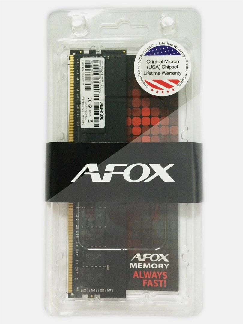 AFOX 8GB DDR4 3200MHz Black