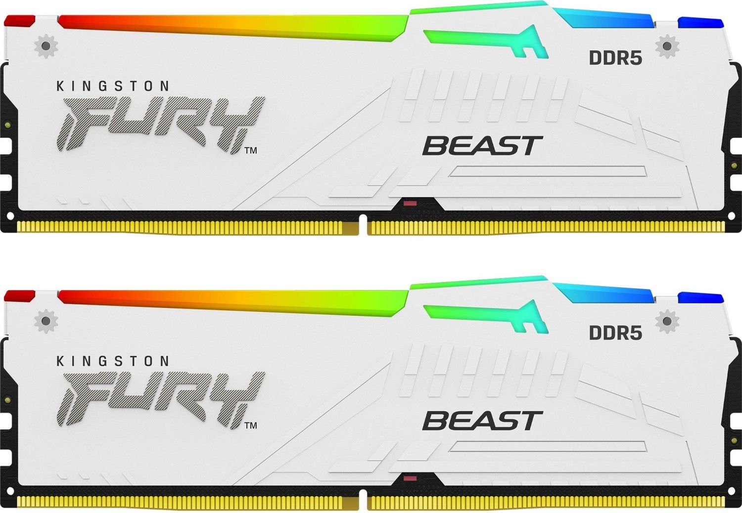 Kingston 32GB DDR5 6000MHz Kit(2x16GB) Fury Beast White