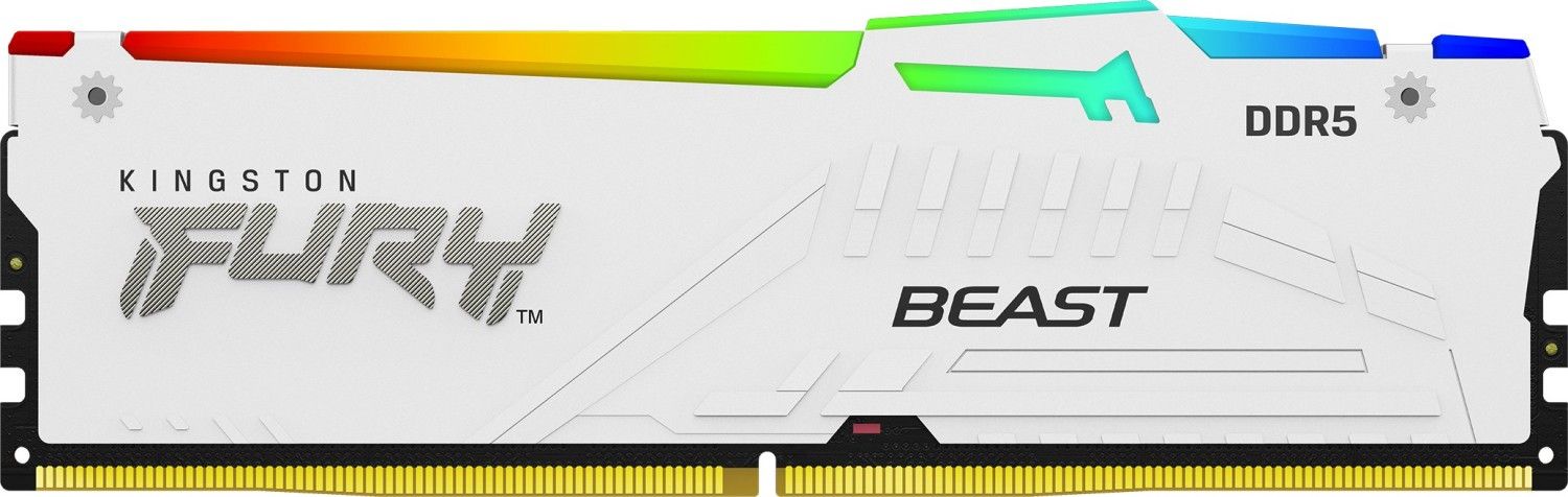 Kingston 32GB DDR5 6000MHz Kit(2x16GB) Fury Beast White