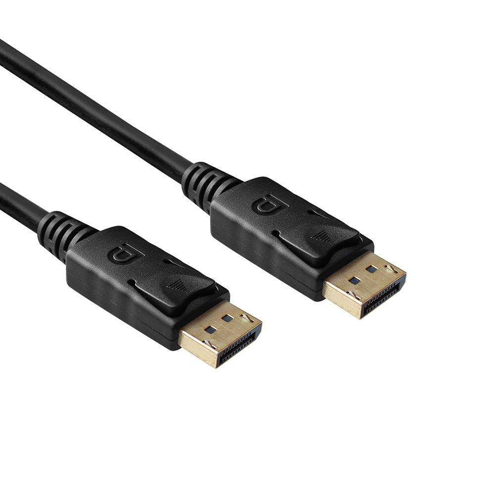 ACT DisplayPort 1.4 cable 8K male to male 2m Black