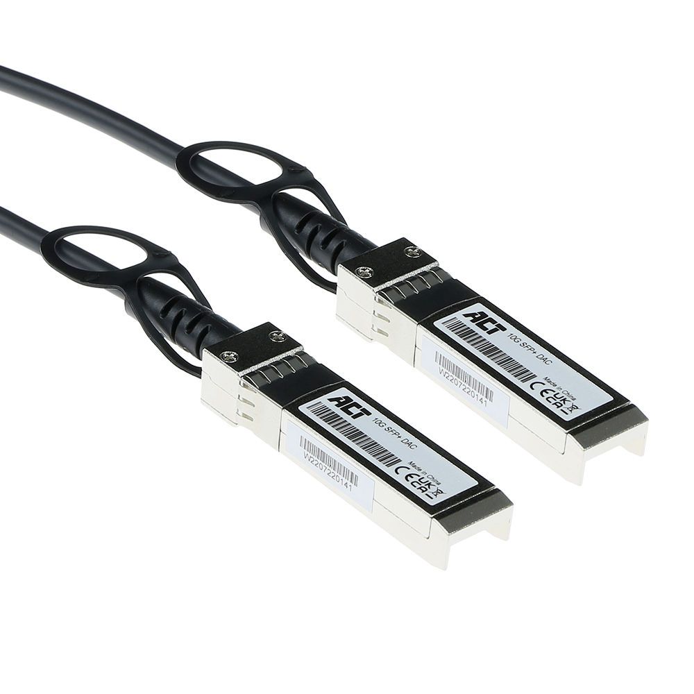 ACT SFP+ - SFP+ Passive DAC Twinax cable coded for HP / HPE / Aruba / Procurve 1m