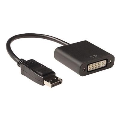 ACT Conversion cable DisplayPort male to DVI female 0,15m Black