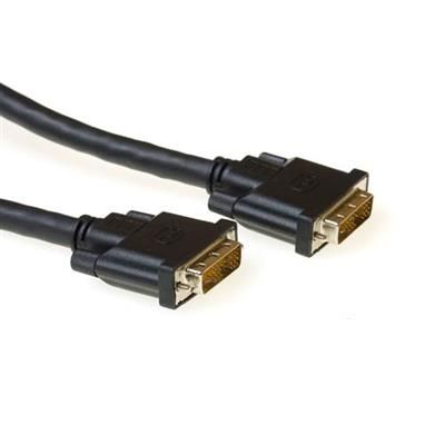 ACT DVI-D Single Link low loss cable male to male 10m Black