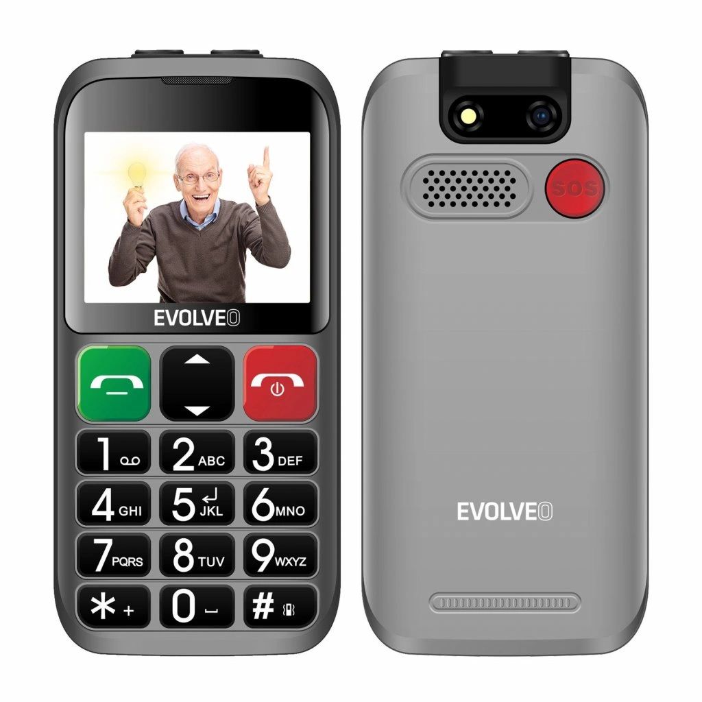 Evolveo EasyPhone EP-851 DualSIM Silver