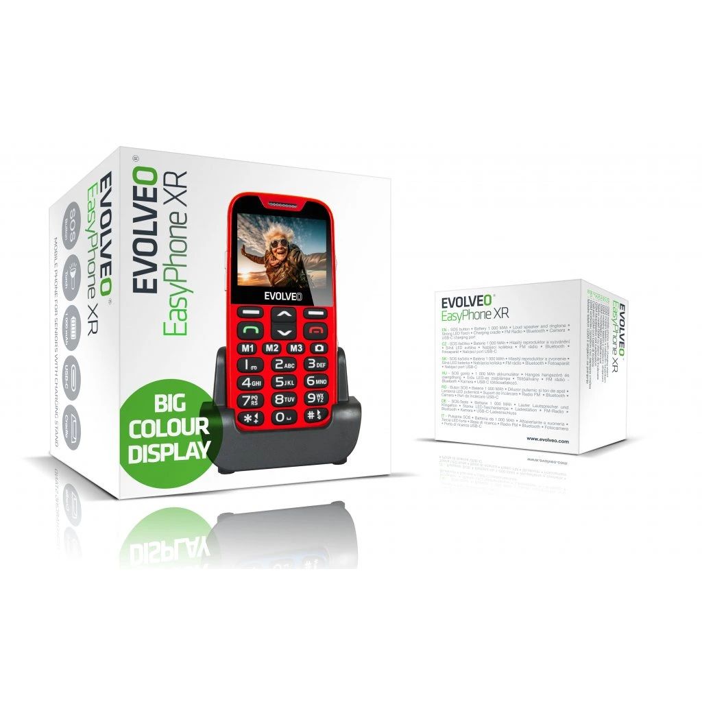 Evolveo EasyPhone EP-601 XR Red