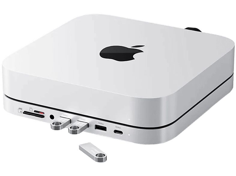 Satechi Stand & Hub For Mac Mini / Studio Silver