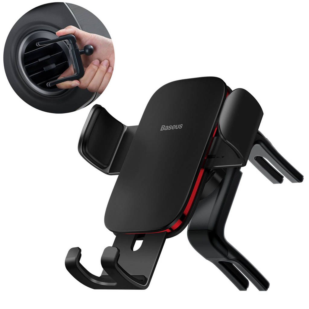 Baseus Metal Age II Gravity Car Mount Black