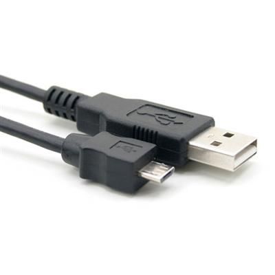 ACT USB 2.0 A male to micro B male 1m Black