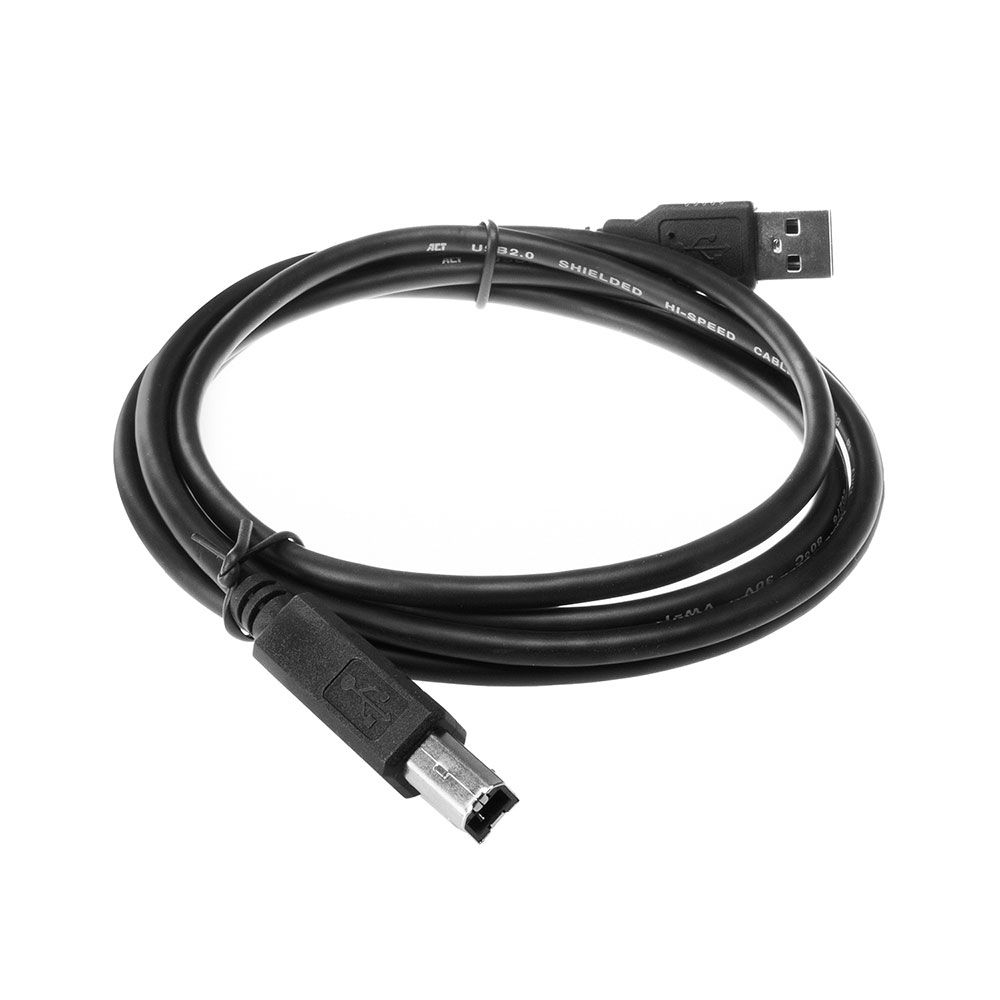 ACT USB 2.0 A male to USB B male 1m Black