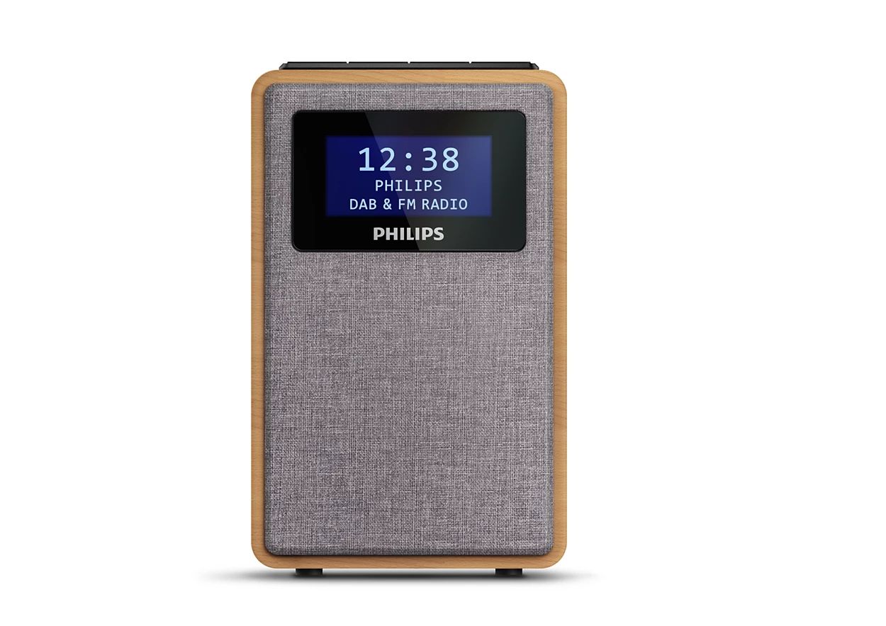 Philips TAR5005 Radio Wood