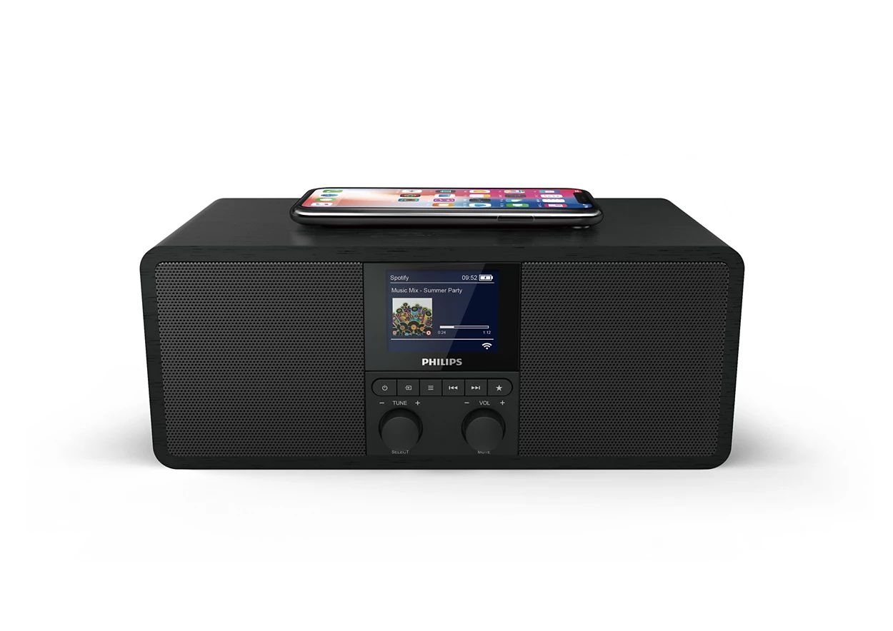 Philips TAR8805 Internet Radio Black